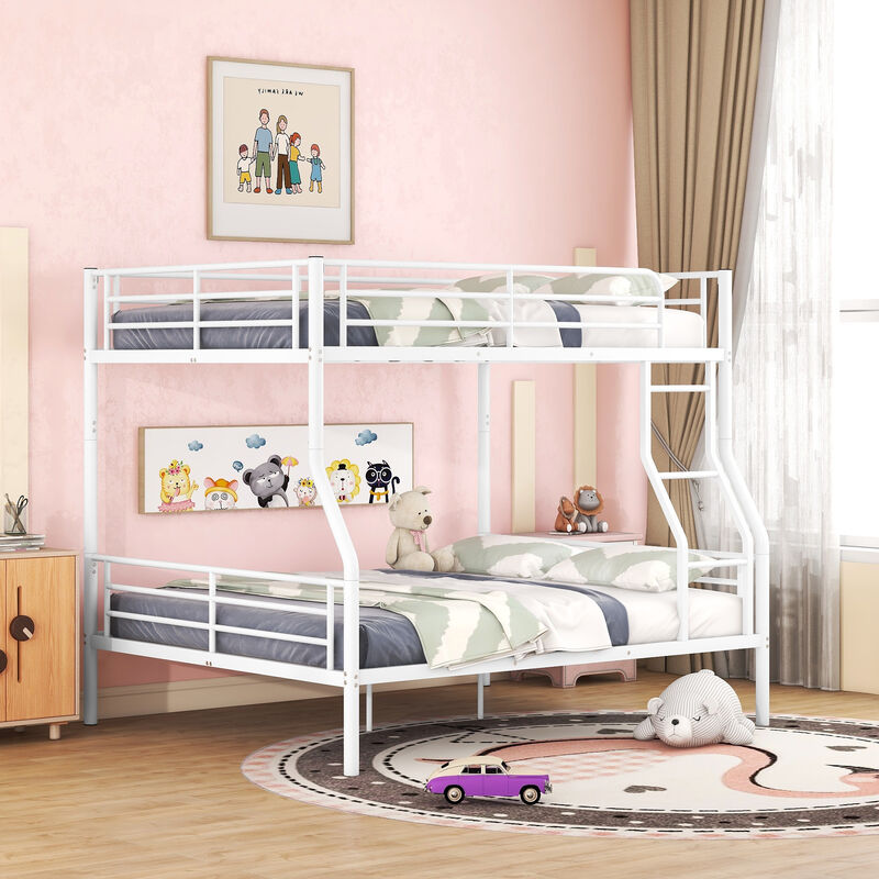 Merax Full XL Over Queen Metal Bunk Bed