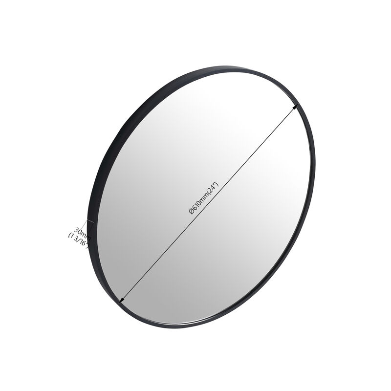 24 Large Round Circular Mirror
