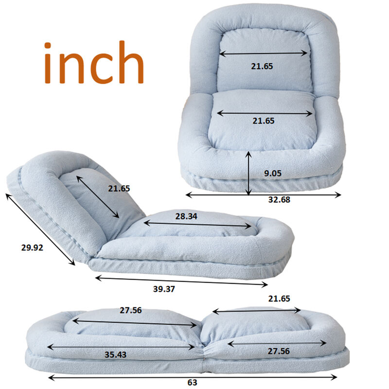 Merax Fold Down Sofa Chair Bed