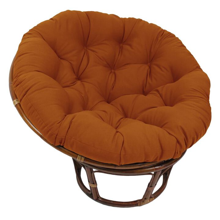 Blazing Needles 52-inch Solid Twill Papasan Cushion (Fits 50-inch Papasan Frame)  93302-52-TW-SP
