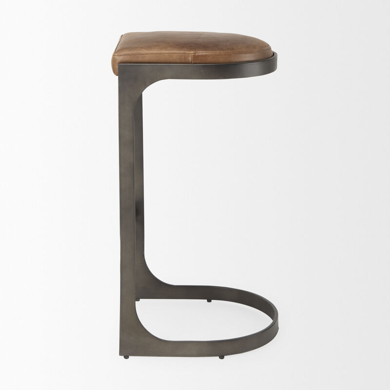 Tyson Brown Bar Stool