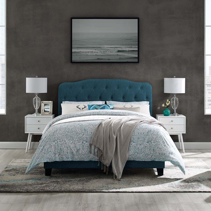 Modway - Amelia Full Upholstered Fabric Bed