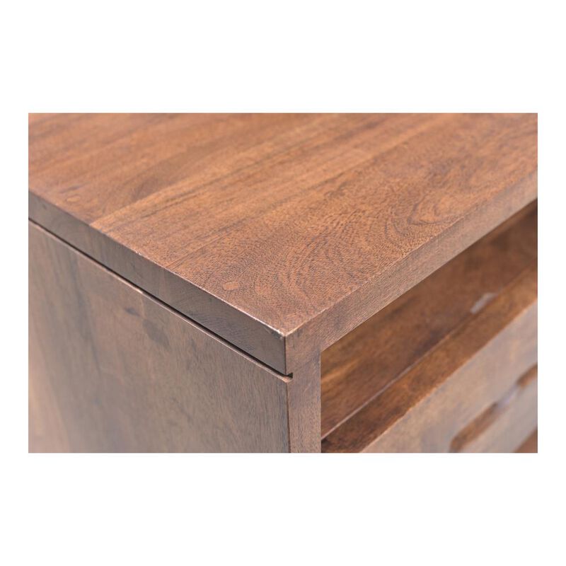 Madagascar Nightstand - Brown Collection, Belen Kox