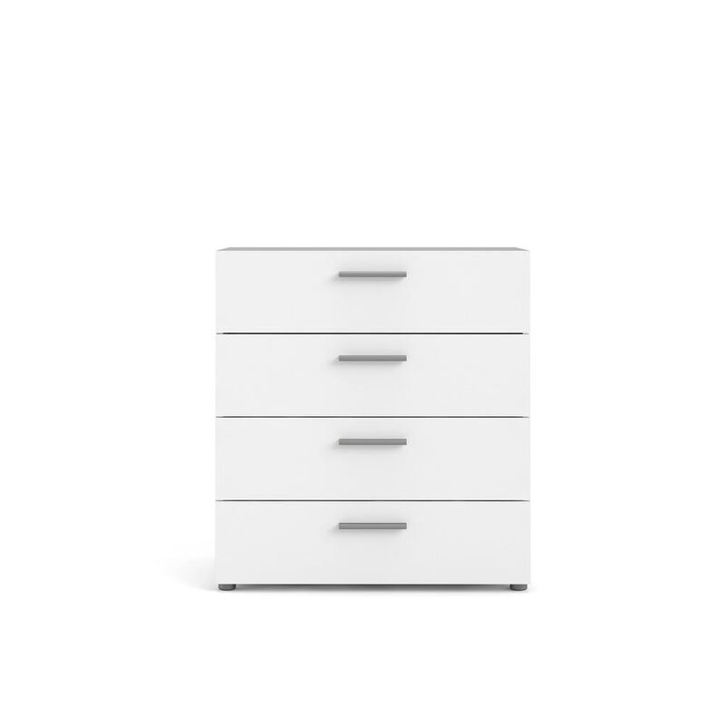 Tvilum Austin 4 Drawer Chest - White