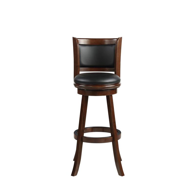 Boraam Augusta 34 Swivel Bar Stool - Cappuccino