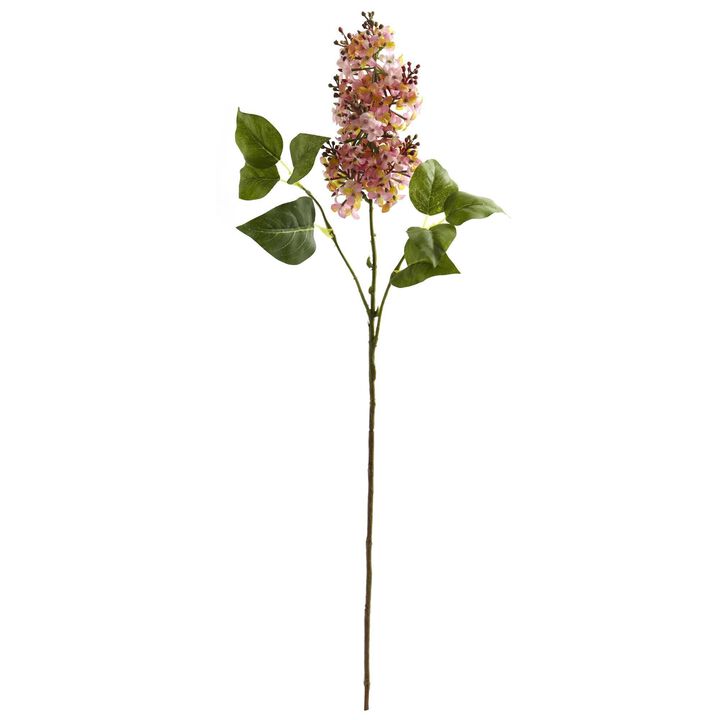 Nearly Natural 30-in Lilac Artificial Flower (Set of 6)