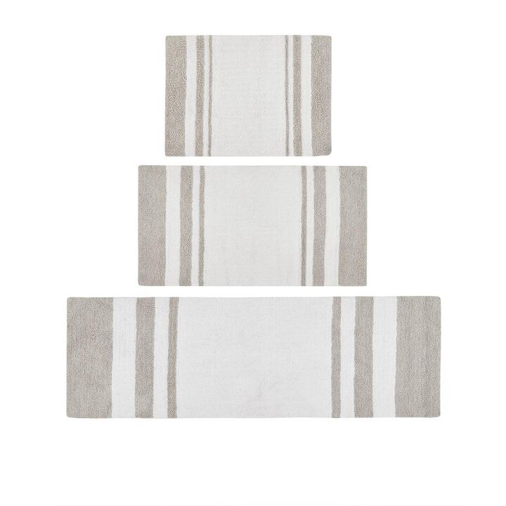 Belen Kox Plush Reversible Cotton Bath Rug, Belen Kox