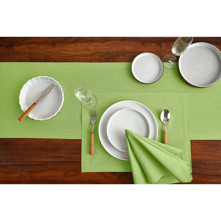 Solino Home 100% Pure Linen Cloth Napkins 20 x 20 Inch Set of 4 | Dru - Cotton Linen Plain Dinner Napkins