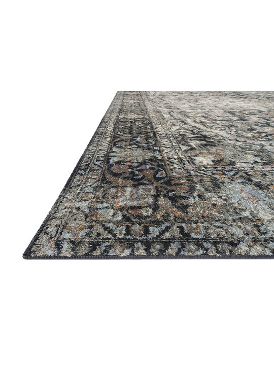 ANASA AF24 Charcoal/Sunset 18" x 18" Sample Rug
