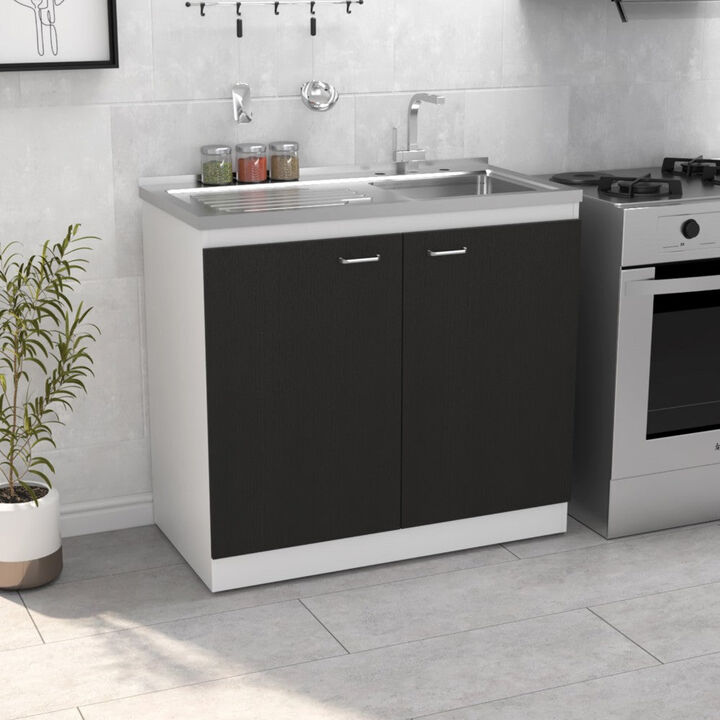 Utility Sink Vernal, Kitchen, White / Black