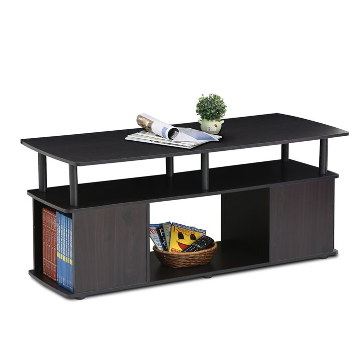 Furinno Furinno JAYA Utility Design Coffee Table, 15115BKW