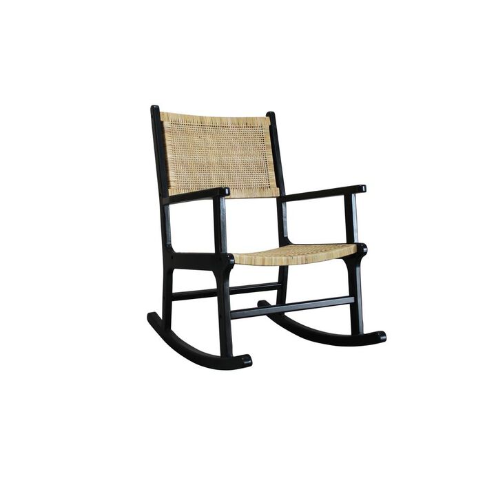 Carolina Living Karson Rocking Chair - Black