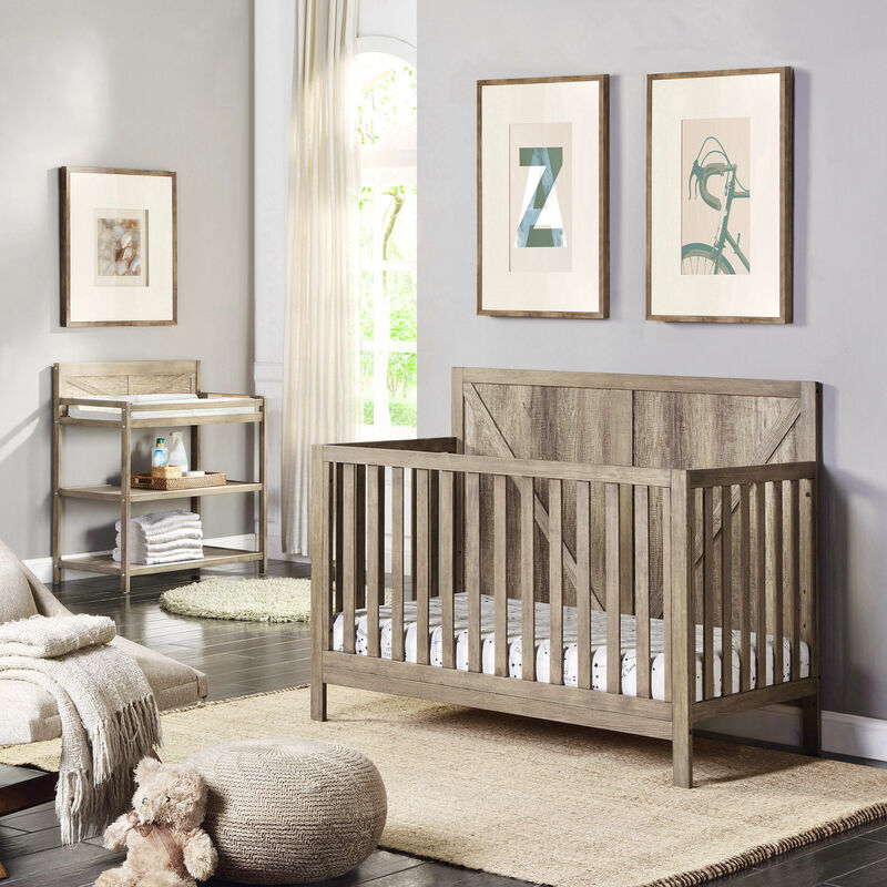 Suite Bebe Barnside Changing Table Vintage Chestnut