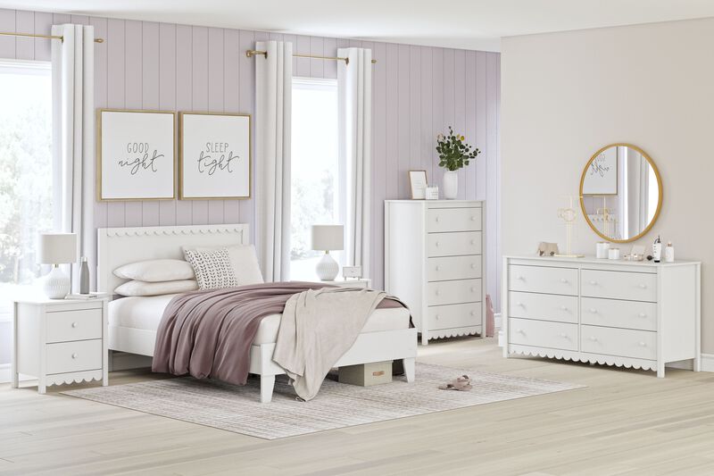 Hallityn Panel Bed