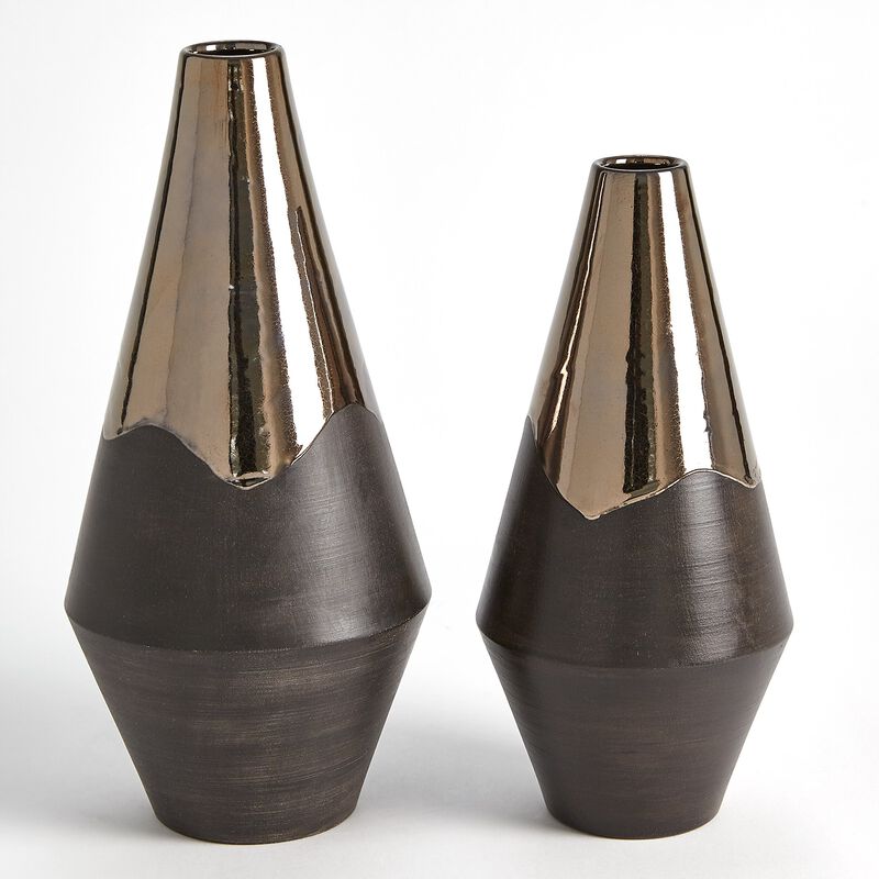 Gilded Dip Vase