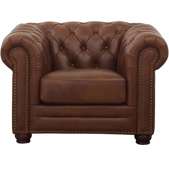 Aliso Top Grain Leather Chair