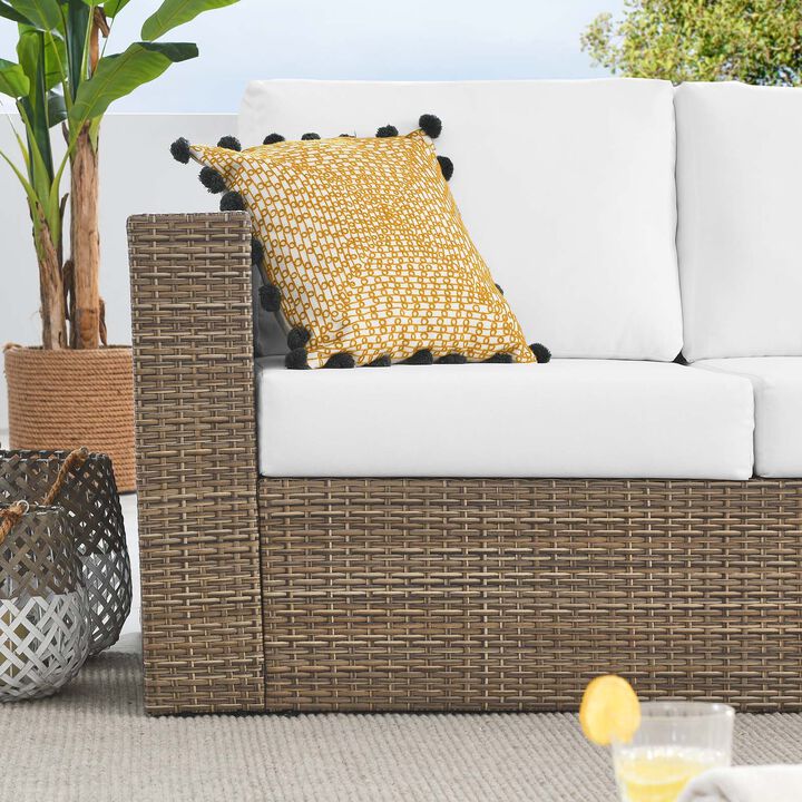 Modway - Convene Outdoor Patio Outdoor Patio Left-Arm Loveseat