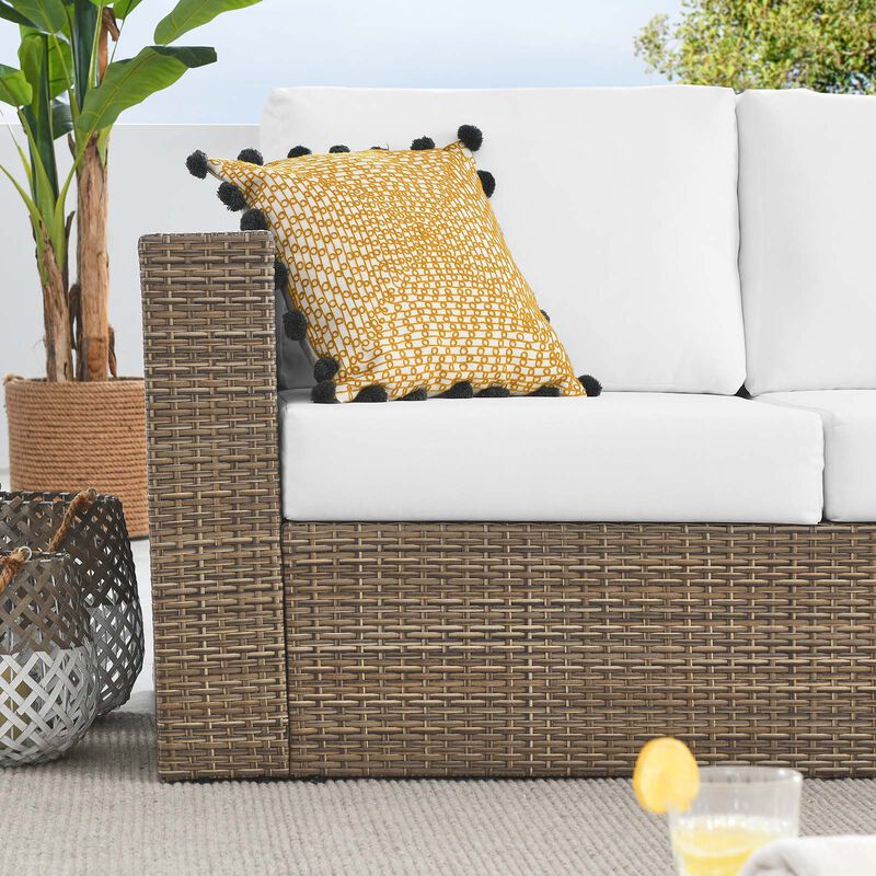 Modway - Convene Outdoor Patio Outdoor Patio Left-Arm Loveseat