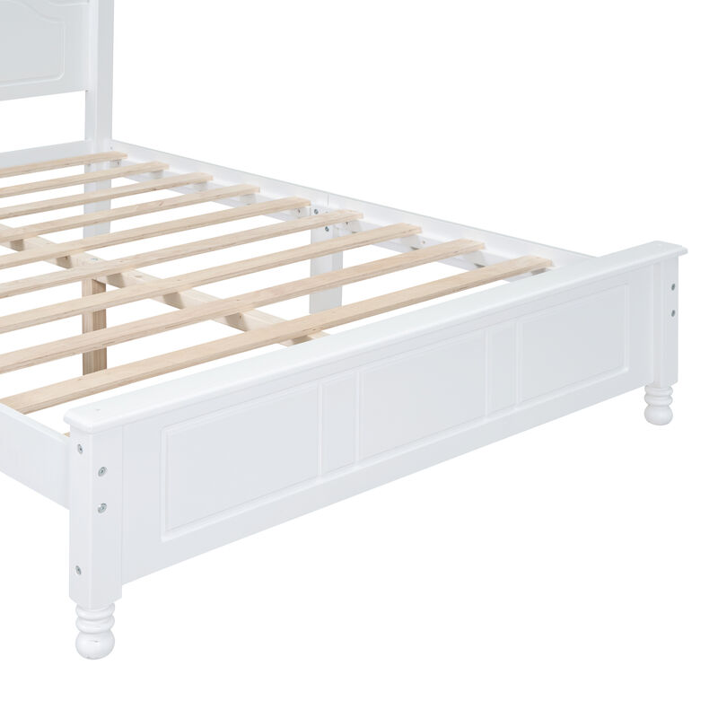 Merax Retro Style Platform Bed