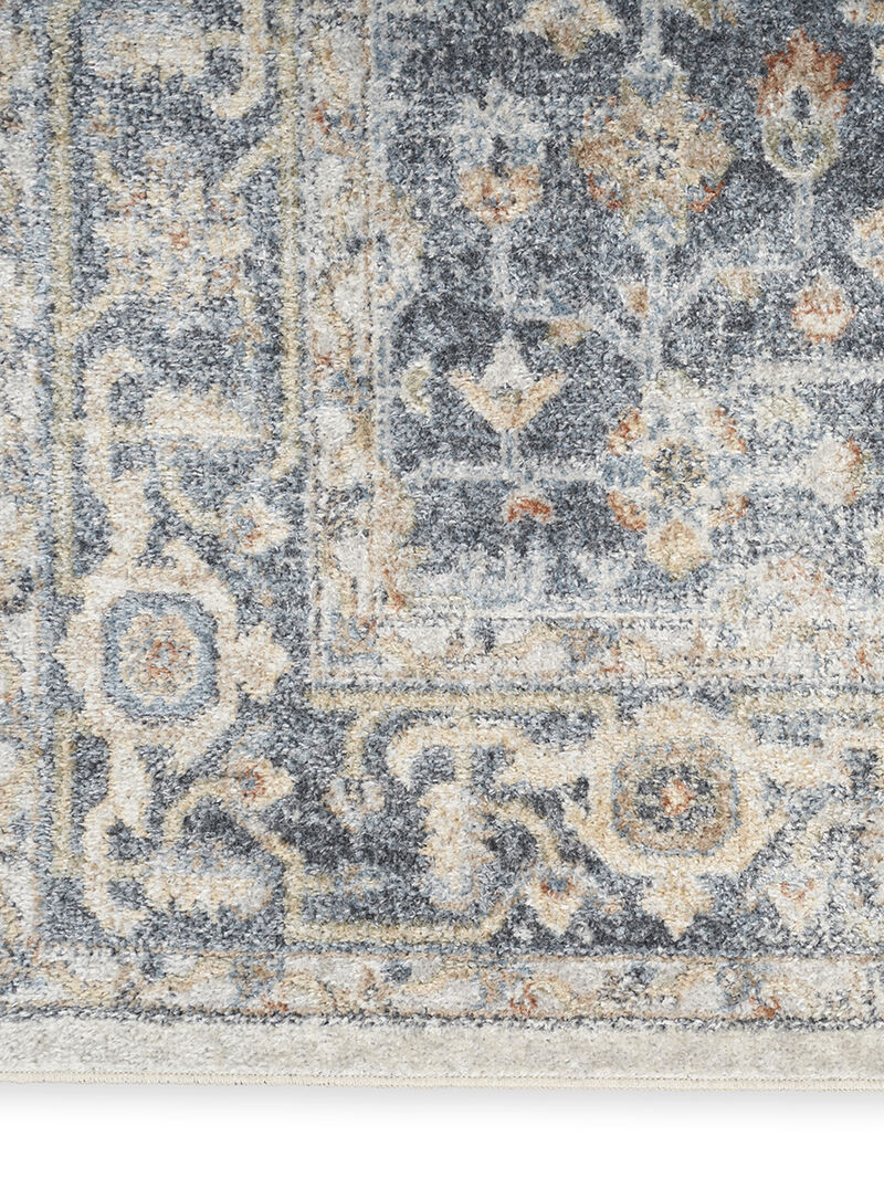 Astra Machine Washable ASW11 Gray/Gold 9' x 12' Rug