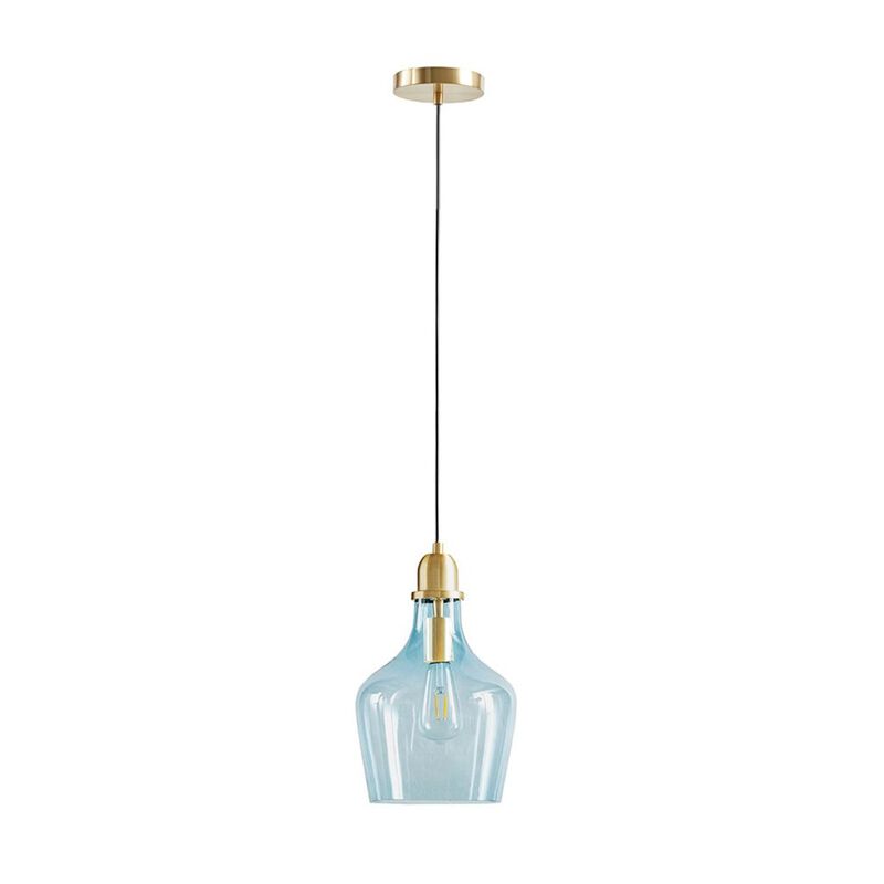Auburn Bell Shaped Glass Pendant