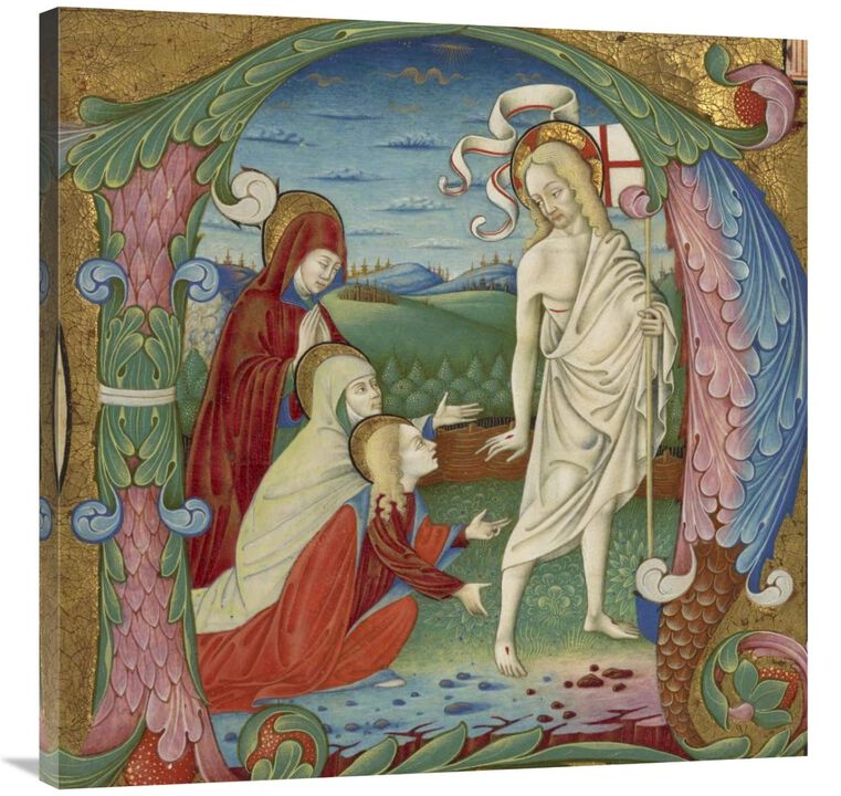Cutting from an Antiphonal-Canvas Art-36x36