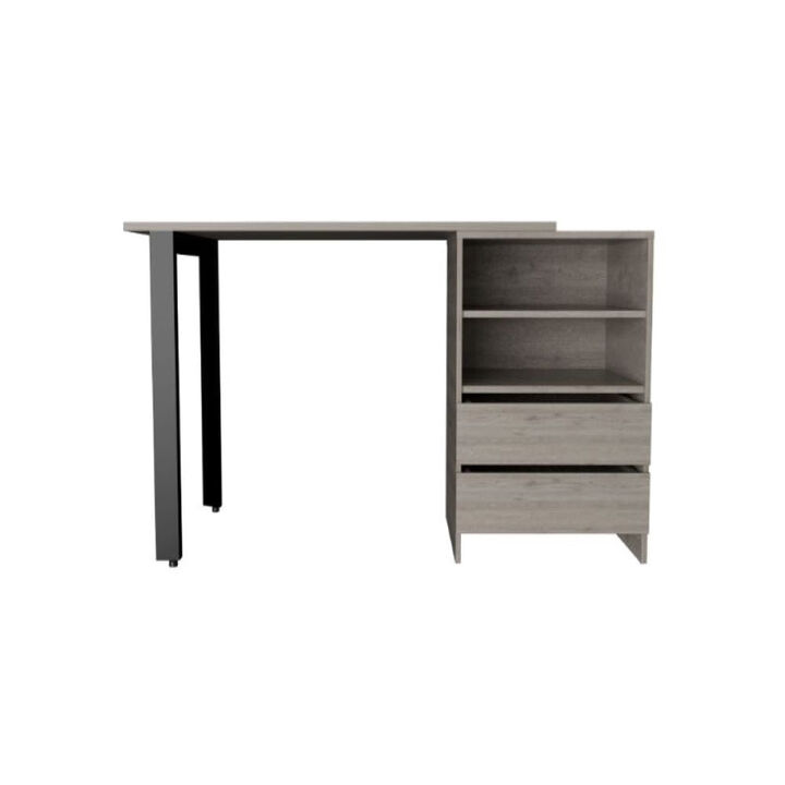 120 Writing Desk Cusco, Office, Light Gray