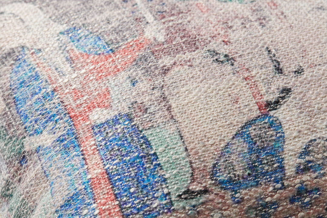PLL0009 Taupe/Multi 13"x35" Poly Pillow