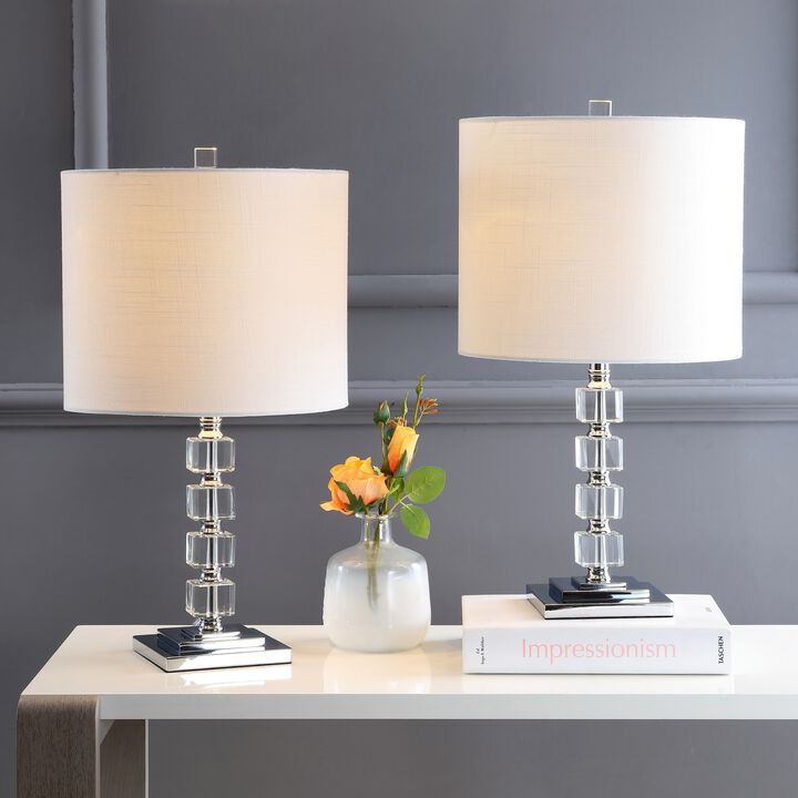 Barnard LED Crystal/Metal Table Lamp