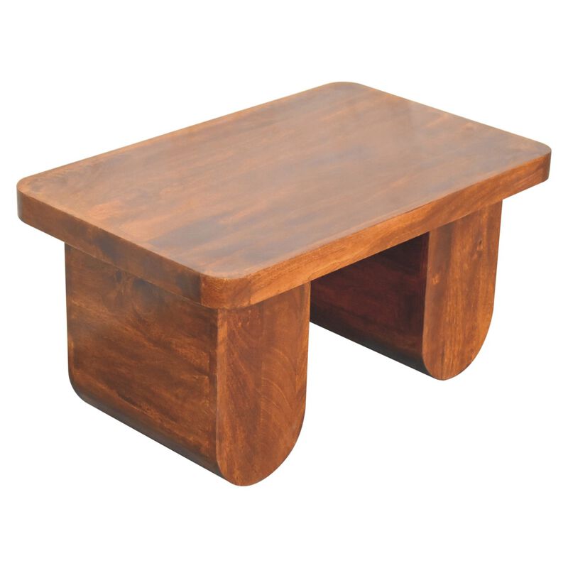 Artisan Furniture Solid Wood Chunky Chestnut Coffee Table