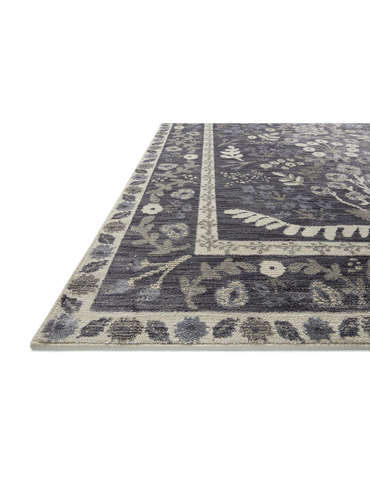 Fiore FIO01 Charcoal/White 6'3" x 9' Rug