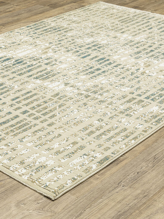 Reed 3'3" x 5' Ivory Rug