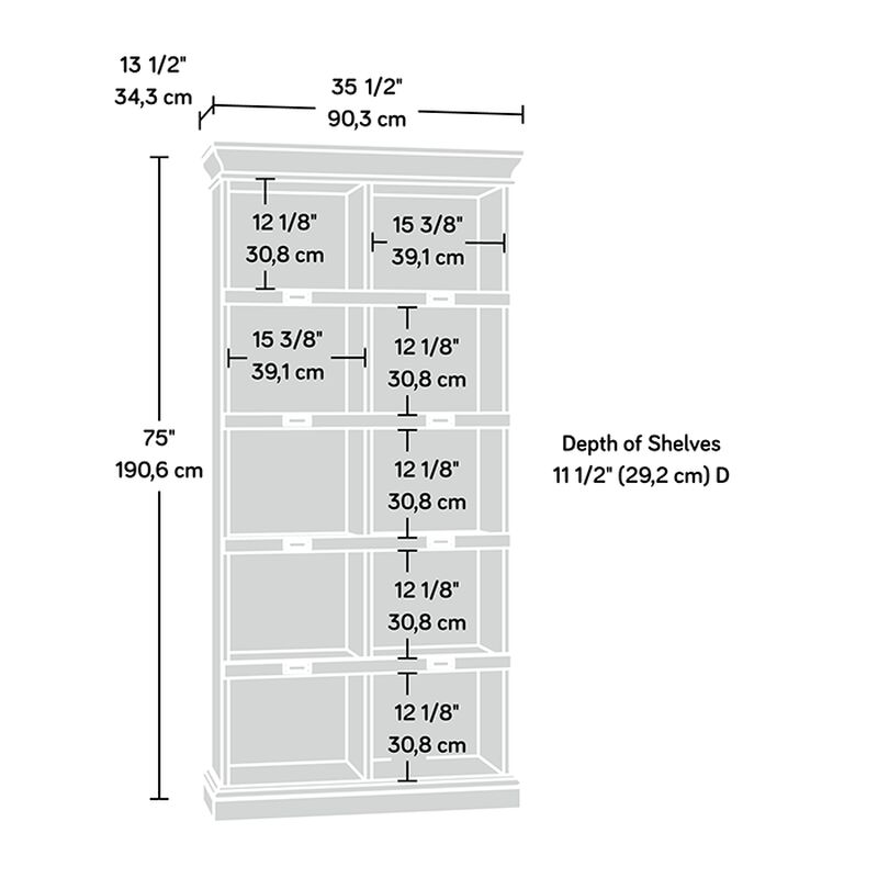 Barrister Lane Tall Bookcase