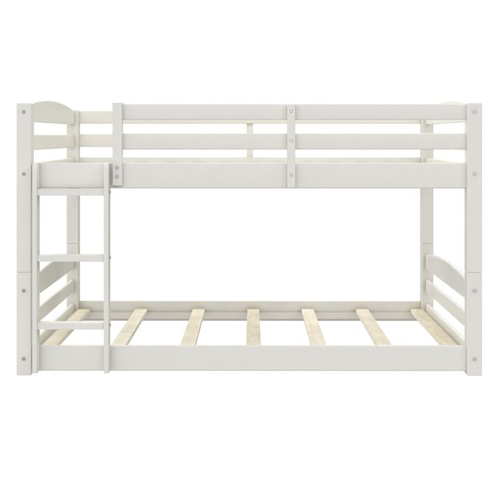 Atwater Living Aaida Full-Over-Full Convertible Bunk Bed with Safety Railings