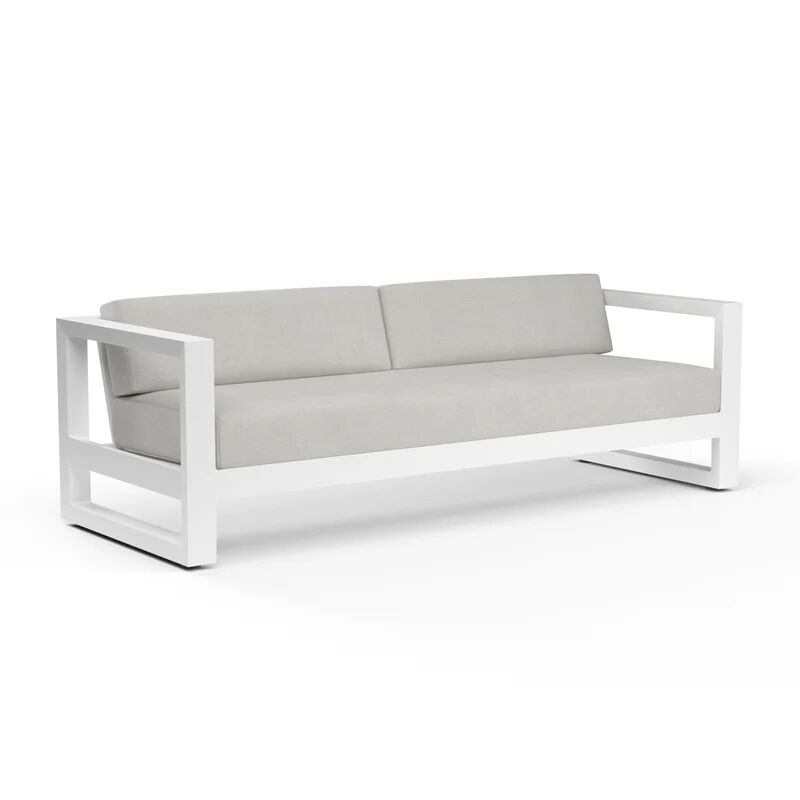 Newport Sofa in Cast Silver, No Welt