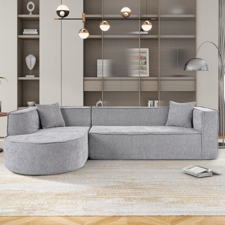 Merax Modern Modular L-Shape Sectional Sofa Couch