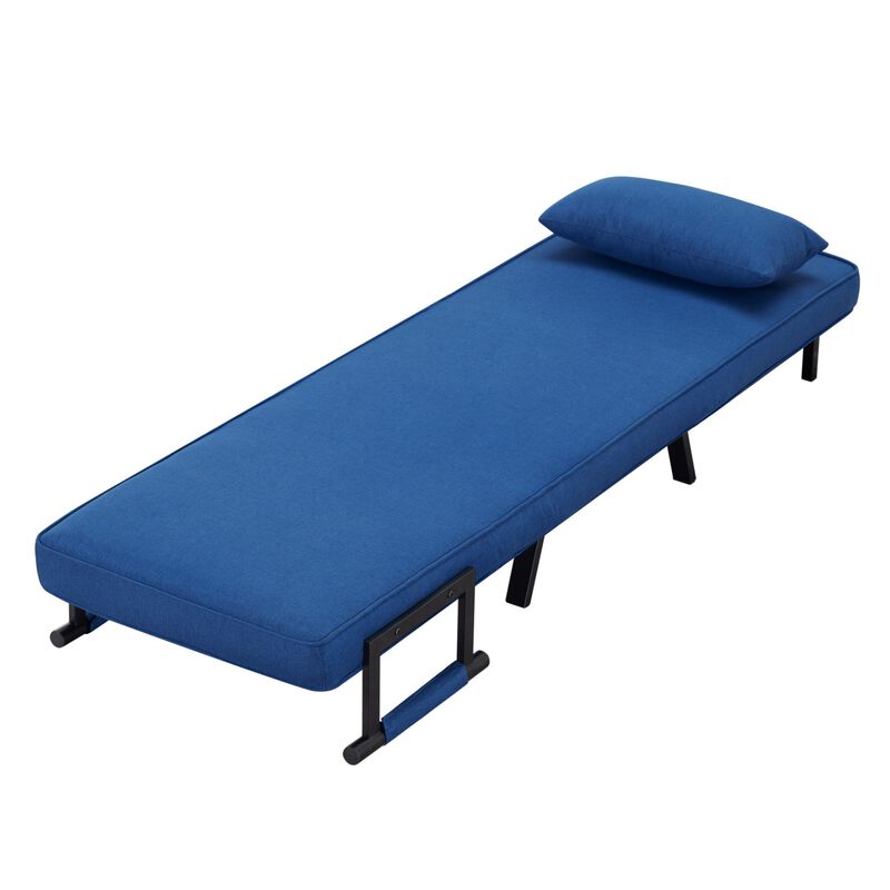 26 in. Polyester Single Size Sofa Bed