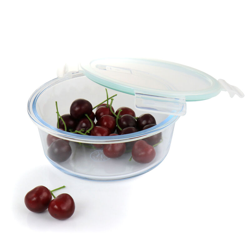 Martha Stewart 32 Ounce Glass Container with Lid