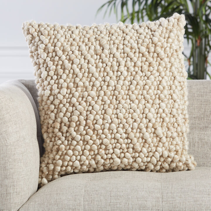 ANGORA 22x22 PILLOW DOWN - FOG