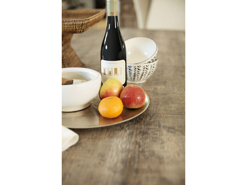 La Grange Le Vieux 86in Double Pedestal Table w/2-18in Leaves