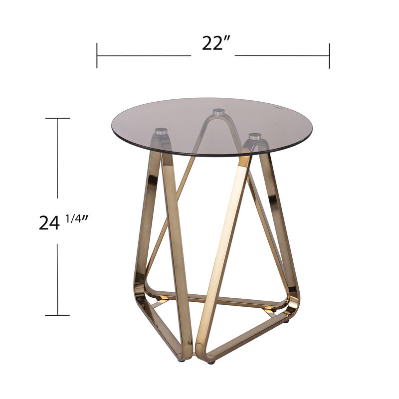 Stondon Round End Table