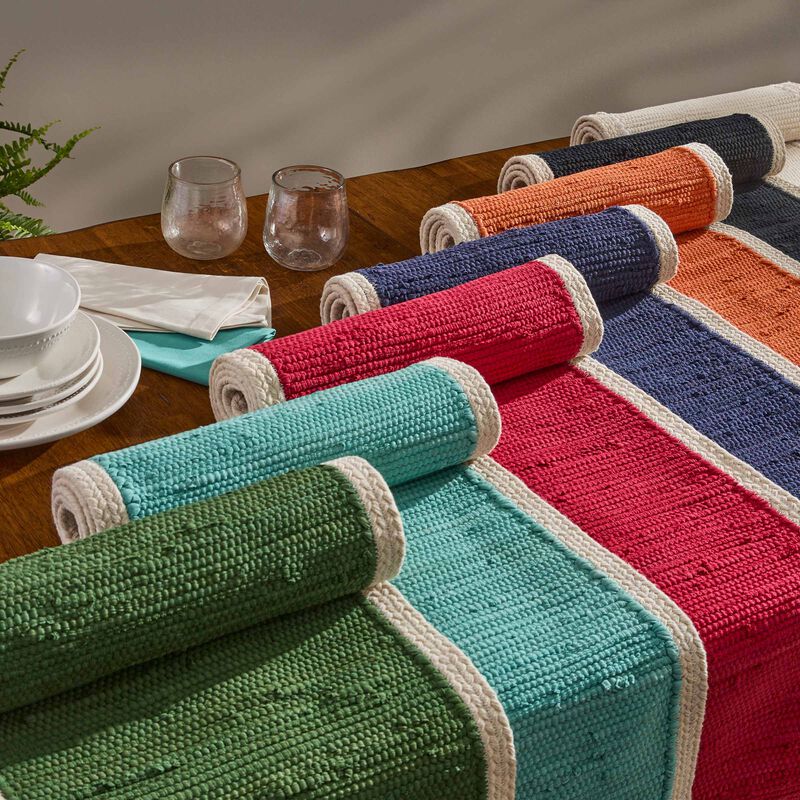Split P Navy Dune Table Runner 15" X 72"