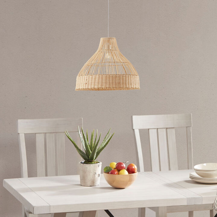 Wren Bell Shaped Bamboo Pendant