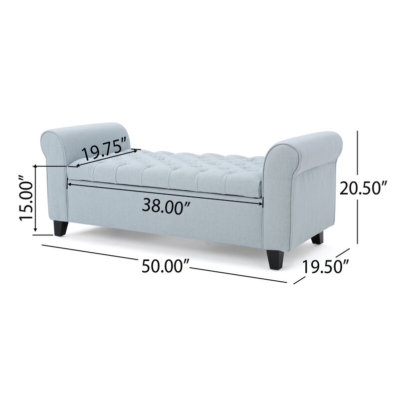 Merax Storage Bench Stool