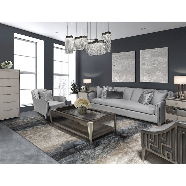 Michael Amini Roxbury Park 6-Drawer Chest - Slate