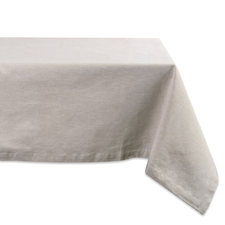 Cream White Rectangular Tablecloth 60" x 104"