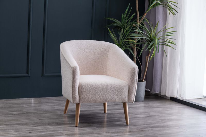 Rodin Modern Barrel Accent Chair