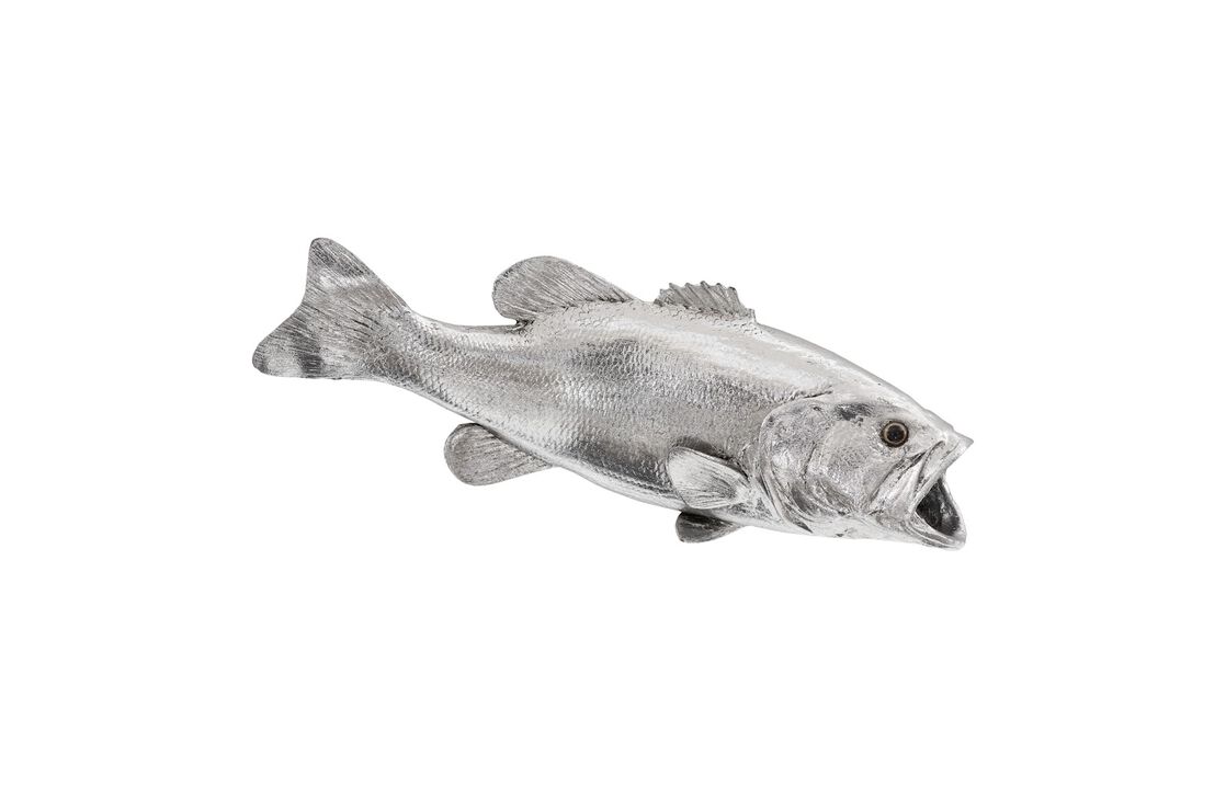 Large Mouth Bass Wall Sculpture