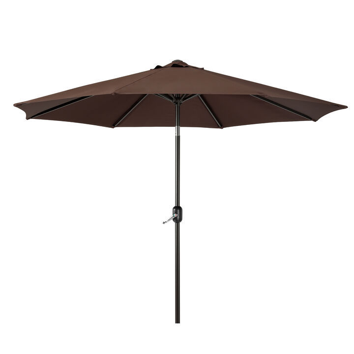 WestinTrends Westintrends 9 ft. Patio Table Umbrella with tilt and crank features