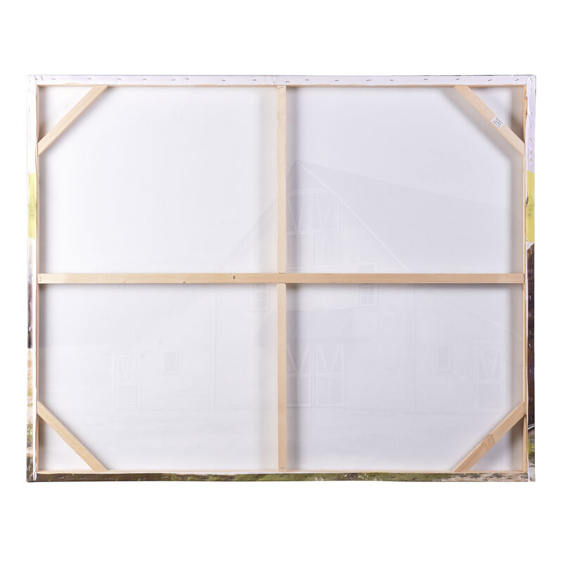 Ole Blanc Barn Framed Print